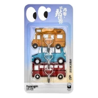 Крючки декоративные самоклеющиеся 3шт/наб