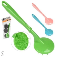 Щетка для посуды с ручкой и запасками 3пр/наб 20см