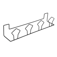 Полка для обуви на липучках настенная 43*9*8,5см