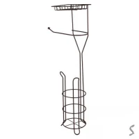 Держатель для туалетной бумаги напольный 64см