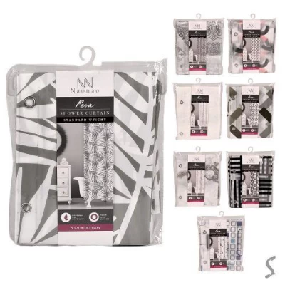 Штора в ванную 180*180см