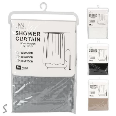 Штора в ванную 180*180см