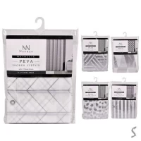 Штора в ванную 180*180см