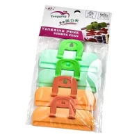 Зажим кухонный 4шт/уп 10*5*3см