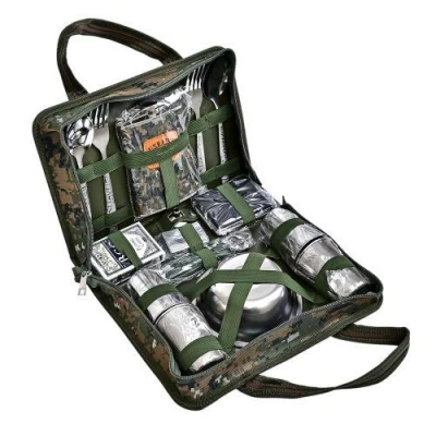 Набор туристический для охотника/рыболова "Ukraine" 15пр/наб в камуфляжном кейсе