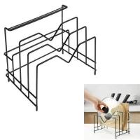 Подставка-органайзер кухонная для крышек/досок/посуды 26.5*19*21.5см