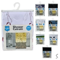 Штора в ванную 180*180см