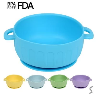 Тарелка силиконовая глубокая 15*11.8*5.7см