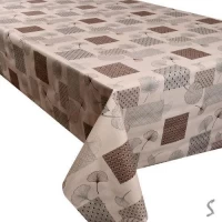 Клеенка ПВХ с принтом на тканевой основе Glitter 1.37*20м