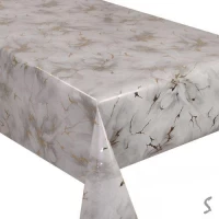 Клеенка ПВХ с принтом на тканевой основе глянец Марсель 1.37*20м