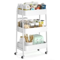 Этажерка на колесах 3яр 39*45*77см