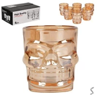 Набор рюмок "Череп" 6шт/наб 50мл	