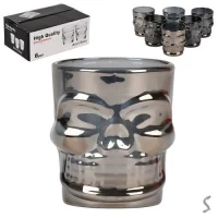 Набор рюмок "Череп" 6шт/наб 50мл	