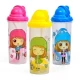 Бутылка-поилка детская с трубочкой 500мл