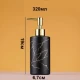 Дозатор для жидкого мыла "Black marble" 350мл