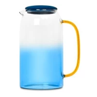 Графин стеклянный с крышкой 1.4л