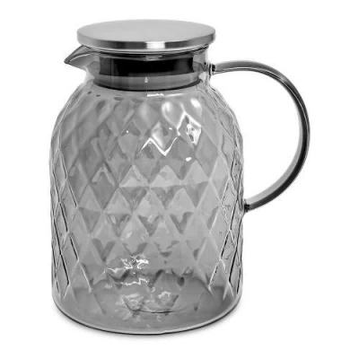 Графин стеклянный с крышкой 1.8л