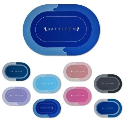 Коврик суперпоглащающий в ванную 60*90см овал. Коврик суперпоглащающий в ванную 60*90см овал.