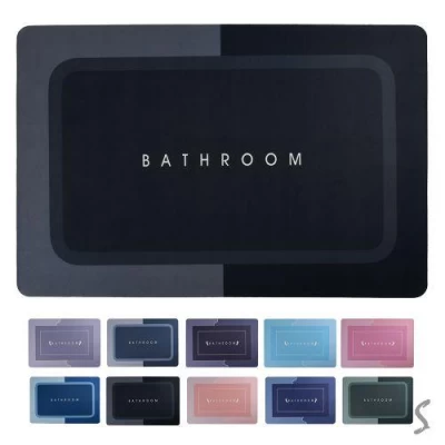 Коврик суперпоглащающий в ванную 80*120см прямоуг. Коврик суперпоглащающий в ванную 80*120см прямоуг.