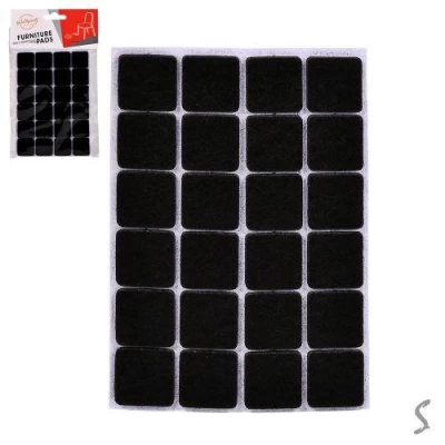 Наклейки на ножки стула/стола квадр 24шт/л 22см