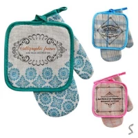 Рукавица-прихватка 2пр/наб 24*16см