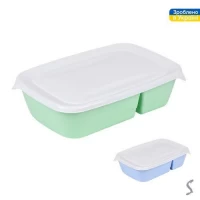 Контейнер пищевой 2отд 400/600мл 22.5*15*6см