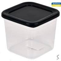 Контейнер пищевой прозрачный "Прайм" 750мл 11*11*9.5см	