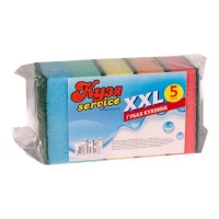 Губки кухонные 5шт/уп 10*7*3.5см