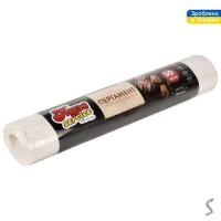 Пергамент для выпечки силиконизированный без втулки 50м 38см