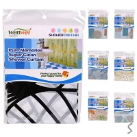 Штора в ванную 180*180см Штора в ванную 180*180см