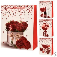 Пакет подарочный бумажный M 