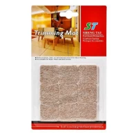 Наклейки на ножки стула/стола квадр 9шт/л 11.3*19см