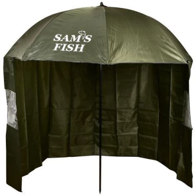Зонт-палатка для рыбака d2.2м 2окна