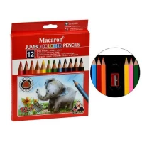 Карандаши с точилкой 12цв