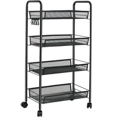 Этажерка на колесах 4яр 83*25*44см