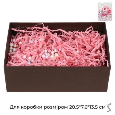 Декоративный наполнитель для подарочных коробок 30г