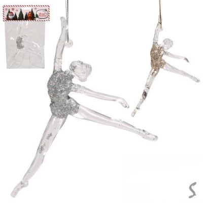 Елочная фигурная подвеска 16см