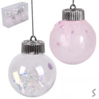 Елочные шарики 6см 6шт/наб