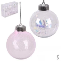 Елочные шарики 8см 6шт/наб