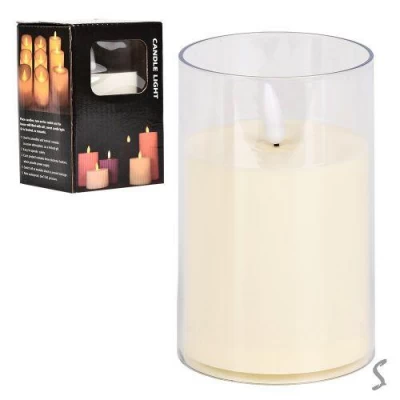 Свеча декоративная светодиодная 7.5*12.5см Свеча декоративная светодиодная 7.5*12.5см