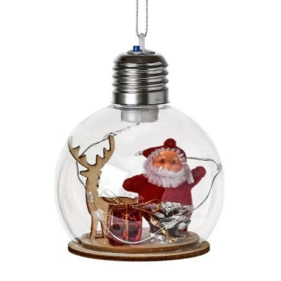 Игрушка-подвеска новогодняя "Lamp" 9см