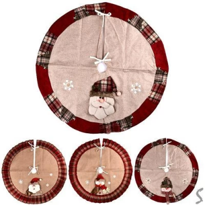 Коврик-юбка под елку d80см