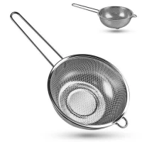 Дуршлаг с ручкой SS 19.5см