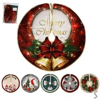 Коврик-юбка под елку d90см