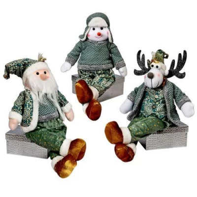 Фигура новогодняя "Santa&Co" 51см