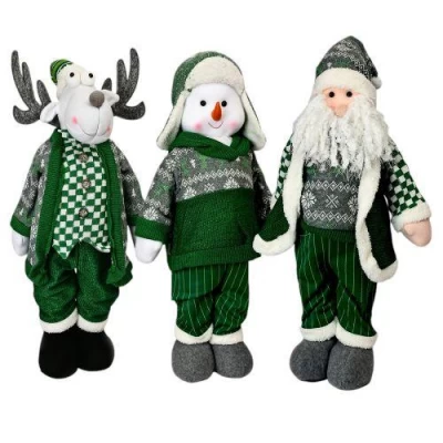 Фигура новогодняя "Santa&Co" 72см