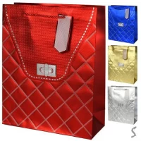 Пакет подарочный бумажный M 