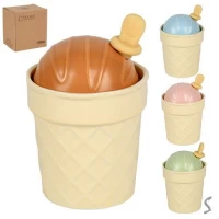 Чашка с крышкой и ложкой 