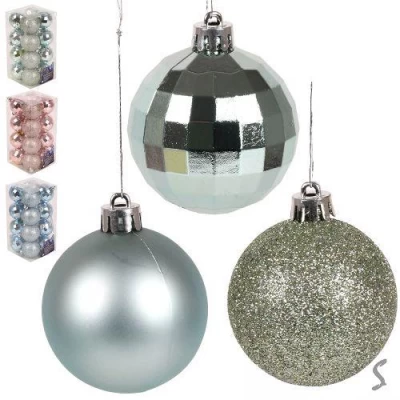 Елочные шарики 5см 16шт/наб