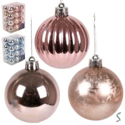 Елочные шарики 5см 24шт/наб